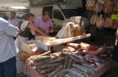 Wurst und Käse vom Markt
